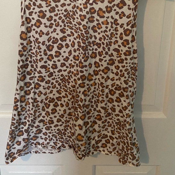 Anthropologie Dolan Cheetah tank with open back size small - Picture 4 of 8
